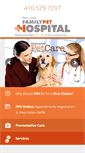 Mobile Screenshot of familypetshospital.com